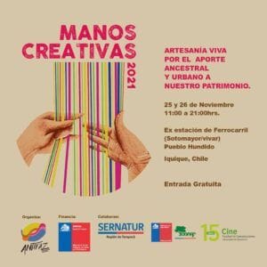 Afiche RRSS Manos Creativas