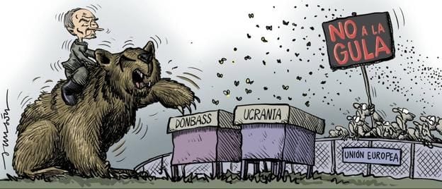 Ojo | Vladimir Putin no es comunista, es del partido nacionalista “Rusia Unida” 1 putin humor