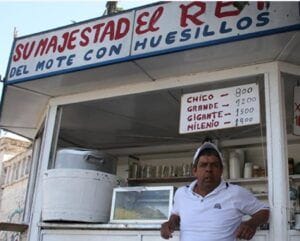 REY DEL MOTE CON HUESILLOS