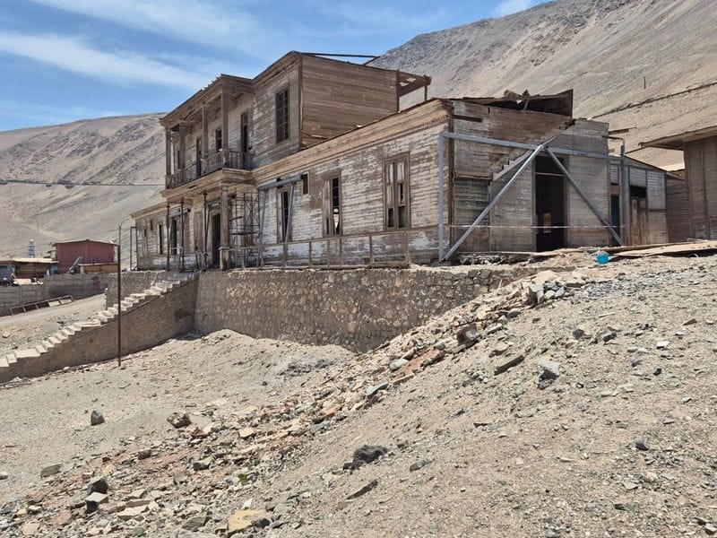 Culminan obras de emergencia en Monumento Histórico Hospital de Pisagua 1 Hospital Pisagua 2