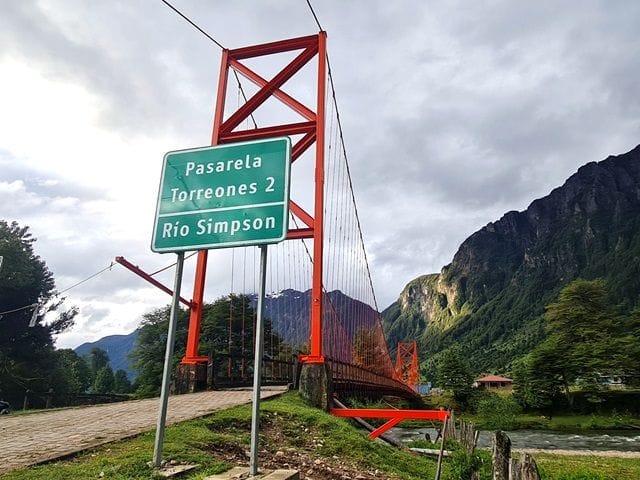 Pasarela Torreones 2 Rio Simpson
