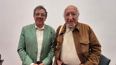 Arqueólogos Lautaro Núñez y Calogero Santoro integran Comité Internacional para candidatura UNESCO de los Geoglifos de Pintados 1 Dr. Lautaro Nunez y Dr. Calogero Santoro 1