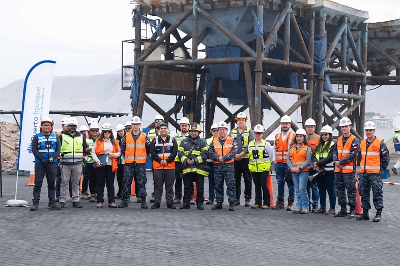 Simulacro: Puerto de Iquique Glorioso refuerza preparación ante emergencias 1 5