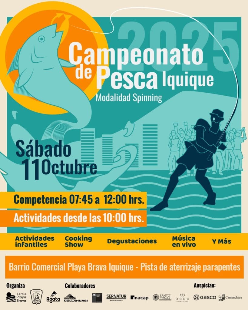 grafica campeonato pesca