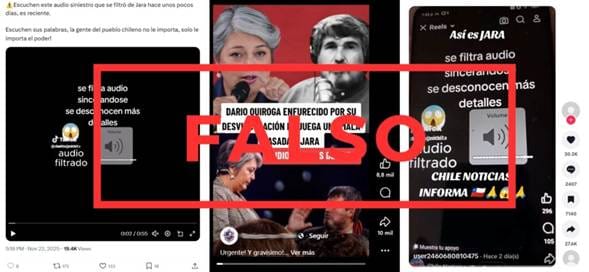 Supuesto audio de Jeannette Jara hablando sobre sus votantes no es auténtico: fue creado con inteligencia artificial 1 image