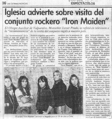 iron maiden recorte el mercurio 2