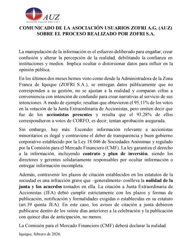COMUNICADO auz