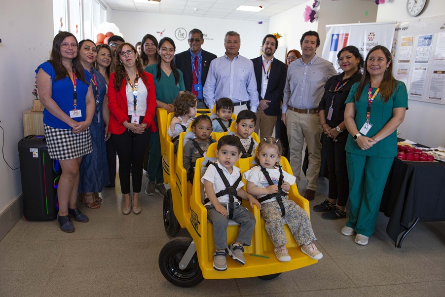 Sala cuna del Hospital de Alto Hospicio suma carro de evacuación para reforzar la seguridad de los niños y niñas 1 rayito de sol 3